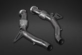 Capristo Ferrari SF90 - Catless Downpipes (with Heat Blankets)